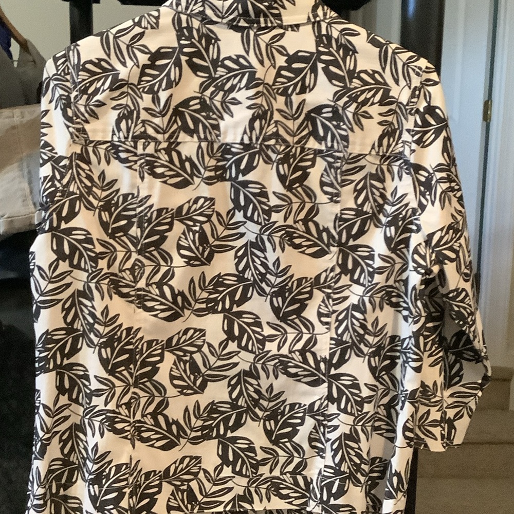 Napa Valley‎ Leaf Print Women's Jacket, button front - Picture 9 of 10